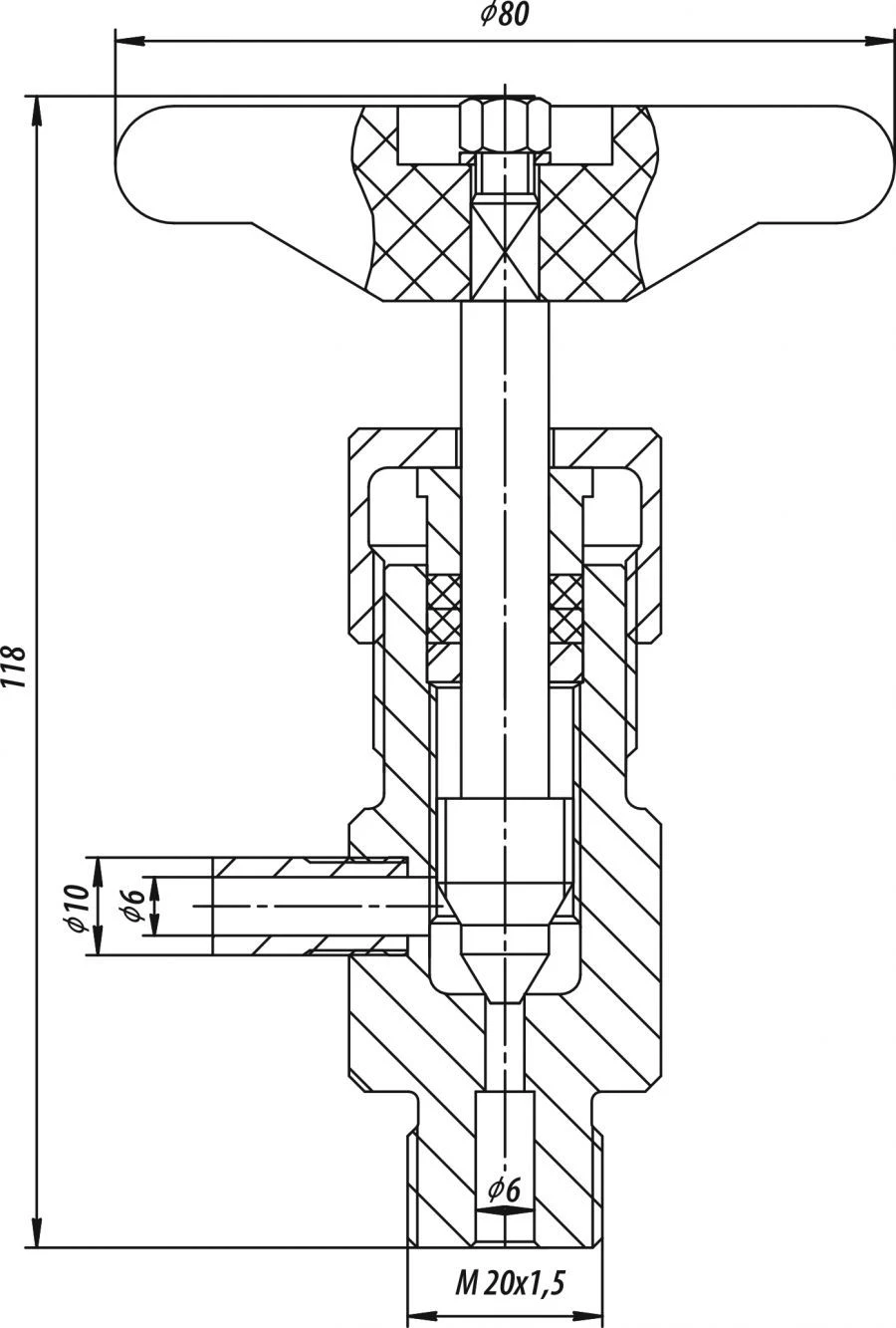 صمام (صمام) إغلاق 1213-6-0