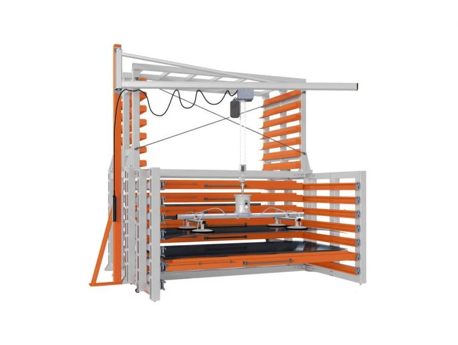 Sheet Metal Rack with Double-Sided Processing – SHAFL