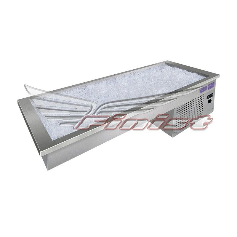 Built-in Ice Bath for Chilled Products STATIC Ice