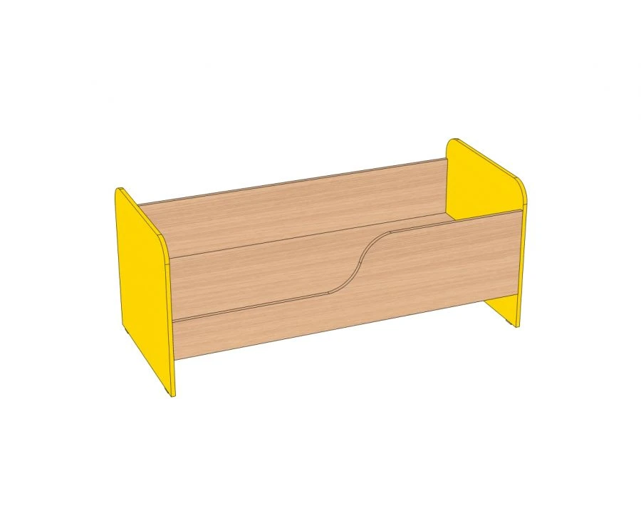 سرير أطفال مع حافة حماية، 1232*644*606 مم، كود KB-1