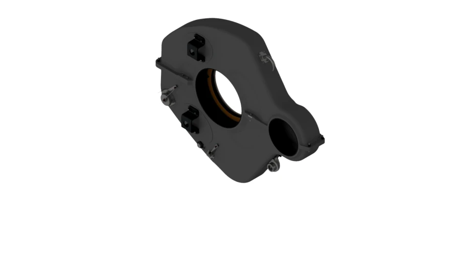 Left Gear Transmission Cover for 2(3)ES5K with Rolling MOP PЦ.300.290.00.00.CB