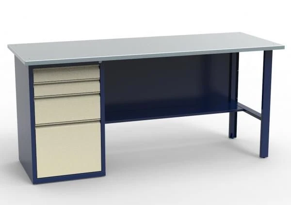 طاولة العمل SV-1T مع خزانة واحدة