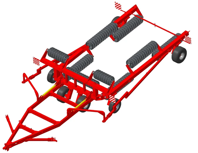 Knobbly Tooth Roller KKZ-15 for Soil Leveling