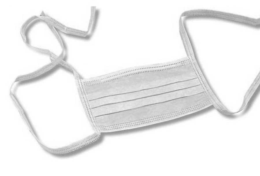 Four-Layer Disposable Medical Face Mask "SORBOTEK", Size 175x95 mm