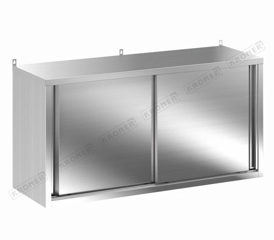 Closed Kitchen Shelf with Sliding Doors PKZ