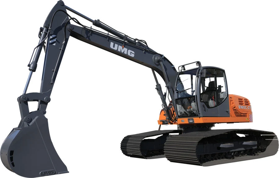 Crawler Excavator E160C ST with YAMZ-53493 Engine