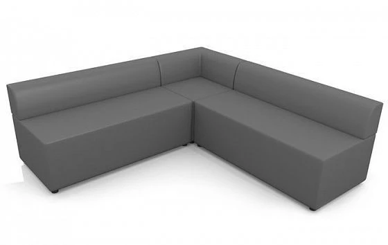 Corner Sofa with Wooden Frame - Bogema