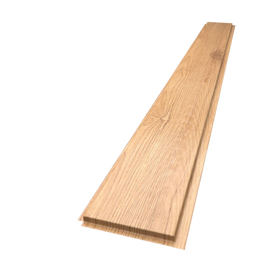 YAR Panel XL Wide Linear Metal Panel Walnut 250 x 2470 mm 0.7 mm