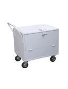 Secure Money Transport Trolley with Lock Mechanism