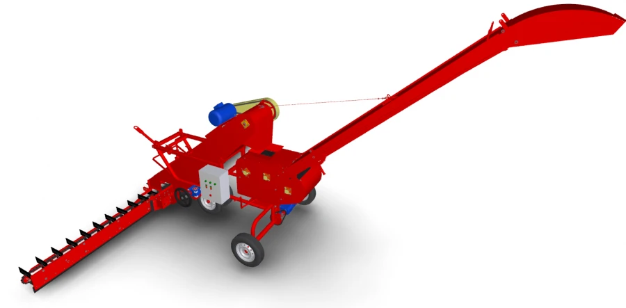 آلة معالجة الحبوب زمسن-120-21م
