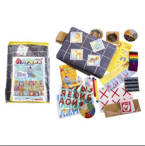 مجموعة الألعاب التعليمية "لارشيك" مع المنهجية