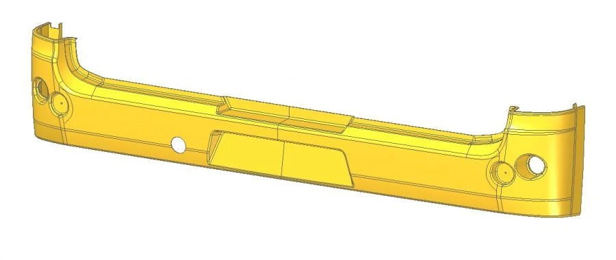 Rear Bumper Panel for LiAZ 529265 (Component No. 529265-5601270-03)