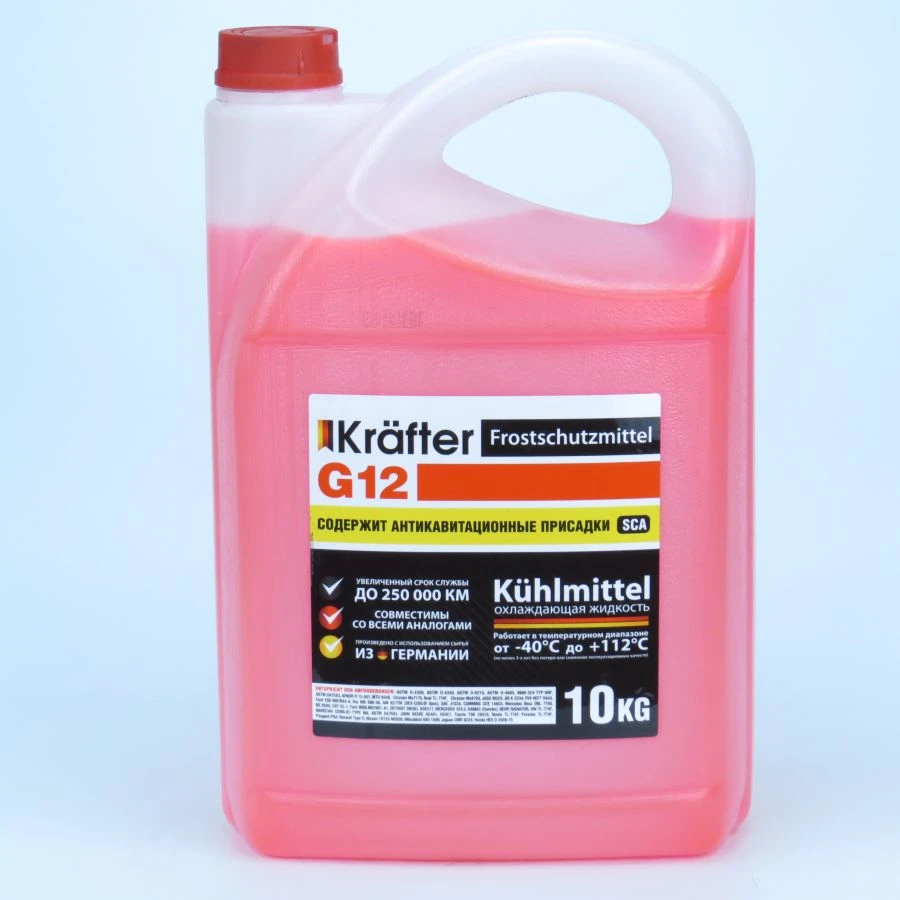 Krafter Furth G12 Antifreeze for Cars and Trucks