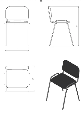 ISO Chair (Model STU.ISO)