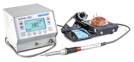 Single Channel Soldering Station ALPHA-100 220V
