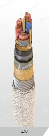 Power Cable with Copper Conductors and Paper Insulation 6-10 kV CSP1