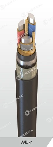 كابل طاقة مع موصلات من الألمنيوم وعزل ورقي لتطبيقات 6-10 ك ف