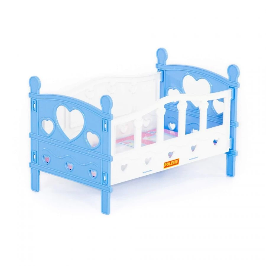 مجموعة سرير الدمى للأطفال - 5 قطع، الطراز 62048