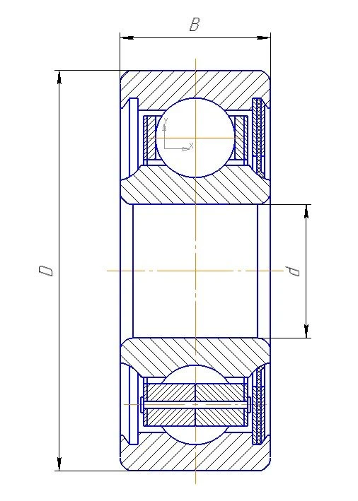 Rolling Bearing 76-160506E2T2-ETU 100/3