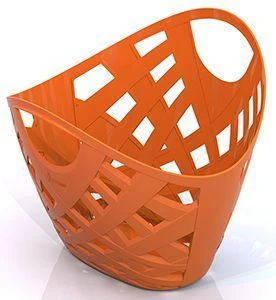 Woven Basket (Orange) - Outdoor Accessory