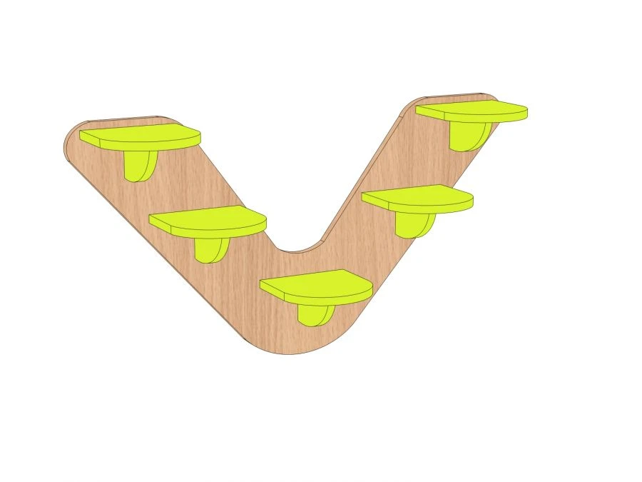رف حائط للأطفال "غالوچكا" PN-G