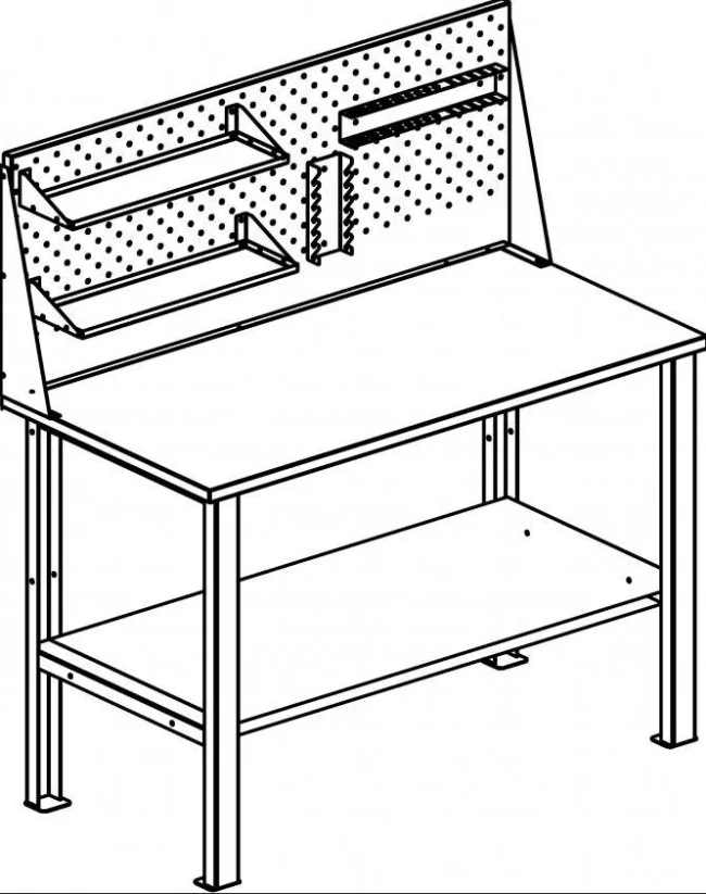 طاولة عمل للمرافق الإنتاجية وورش العمل RM 04/05