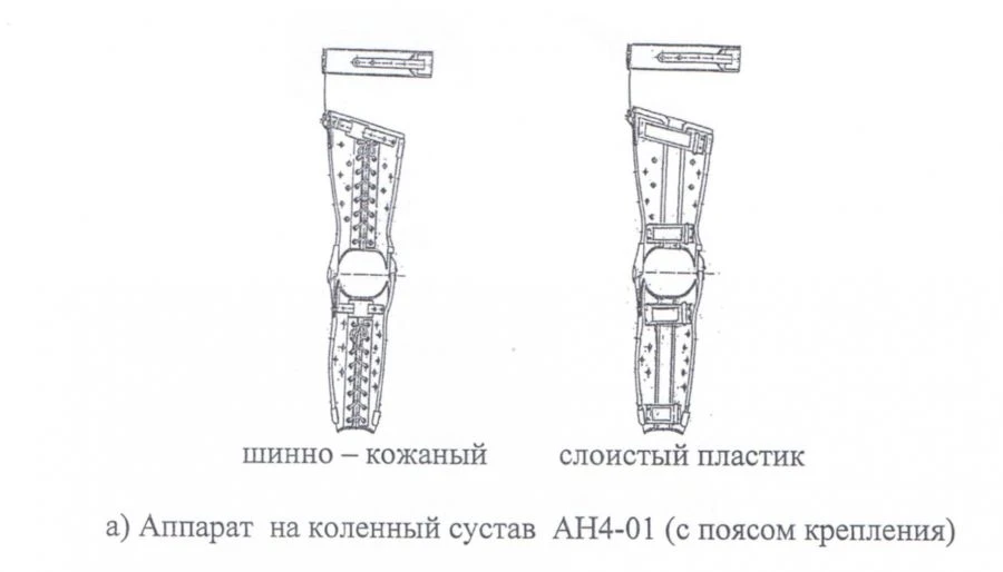 Knee Joint Orthosis AN4-01 for Rehabilitation