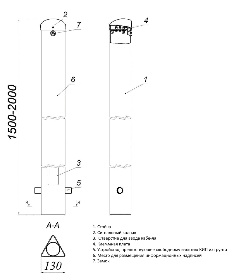 Control and Measurement Point Type 10 KIP.PTM