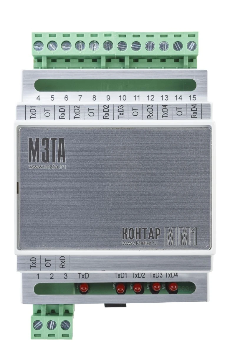 وحدة المMultiplexer MM1 لتوسيع واجهة RS232