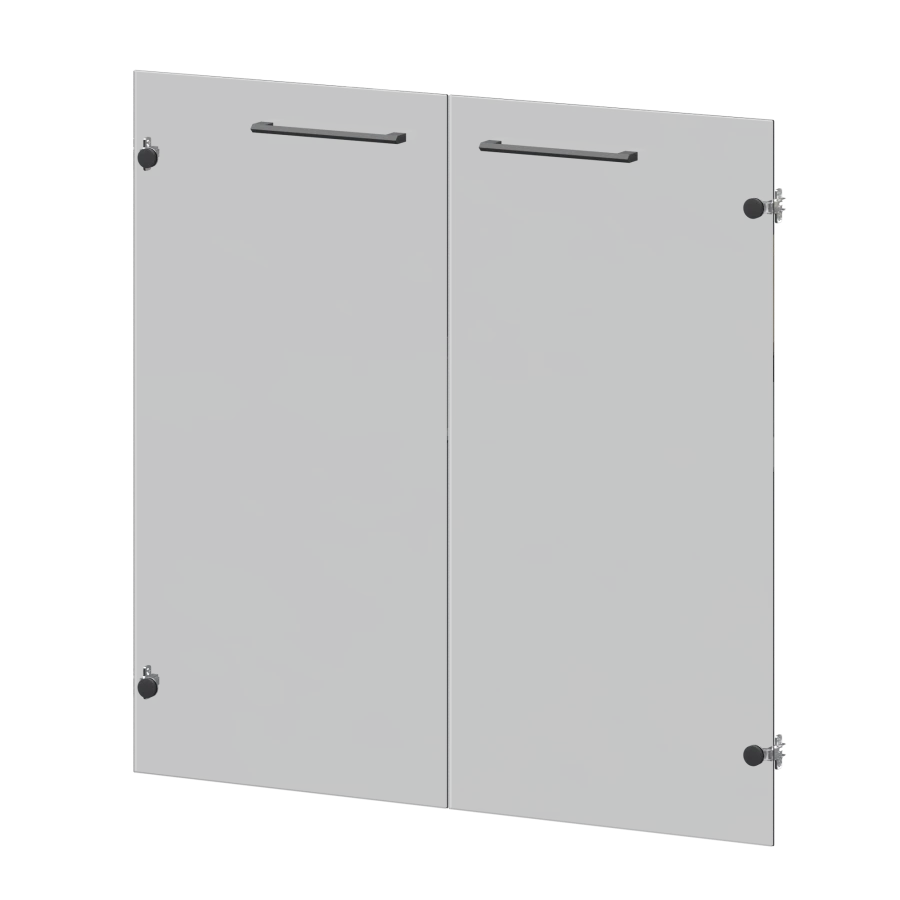 Glass Doors KZF-28S (Set of 2)