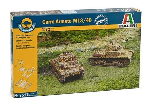 M13/40 Tank Assembly Model - Easy Build, No Glue Required