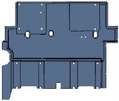 Rear Floor Mat A32S12 5109040