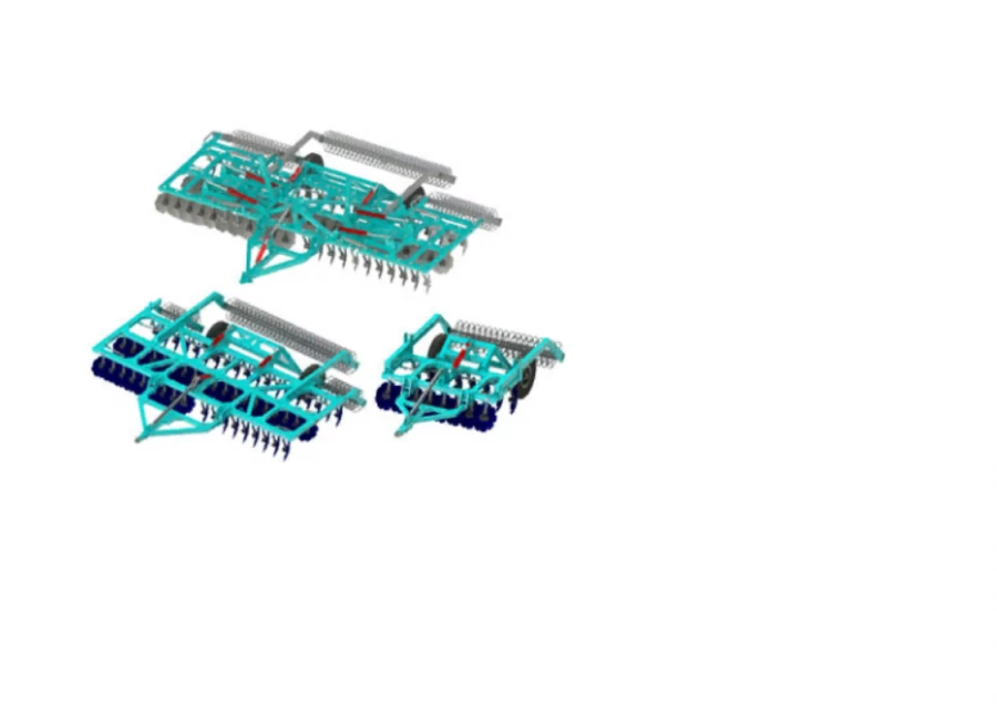 Folding Disc Harrow BDM-5x2P (Sura-5x2P Foldable)