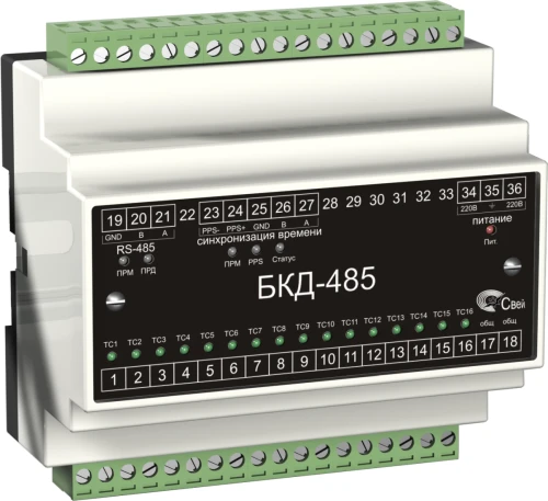 16-Channel Discrete Input Module BKD-485