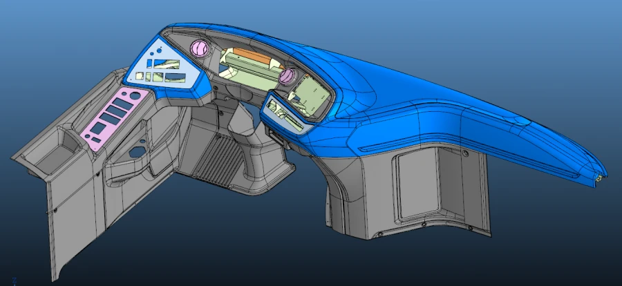 لوحة عدادات كاملة SB 5299230-5315000-16