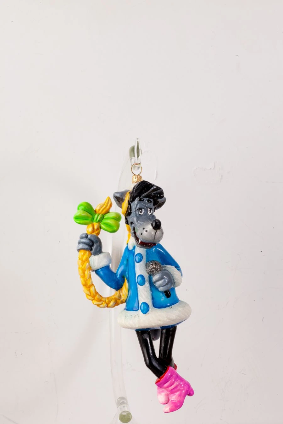 زينة عيد الميلاد من الزجاج "الذئب - سنغوروشكا