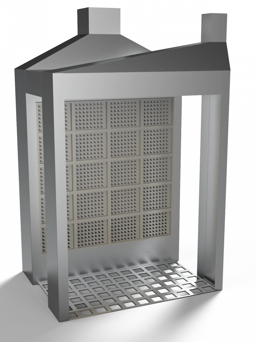 Paint Spraying Booth OK - Manual Liquid and Powder Coating