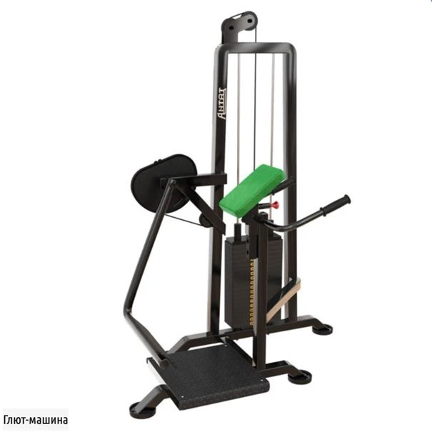 Glute Machine Weight Stack Trainer - Model GLT-2023