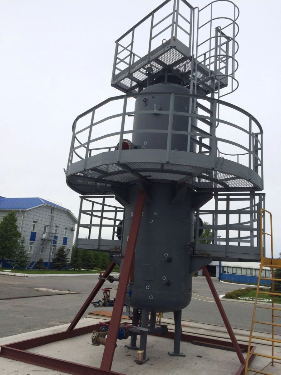 Gas Purification Block BFP-1 for Mechanical Impurity Removal