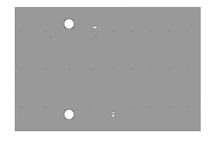 Polyester Glass Fiber Panel for Vehicle Cladding 5299-132-5502031-02