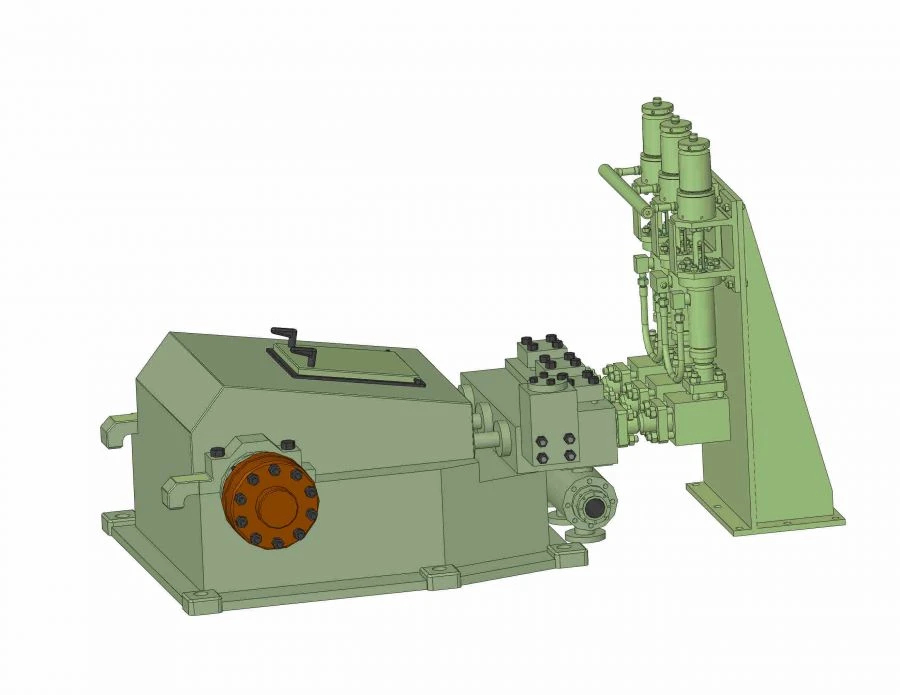 محرك هيدروليكي مع نظام إمداد بالمياه التلقائي G-305IPK