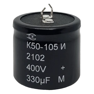 Compact Aluminum Electrolytic Capacitors K50-105 EVAЯ.673541.065TU