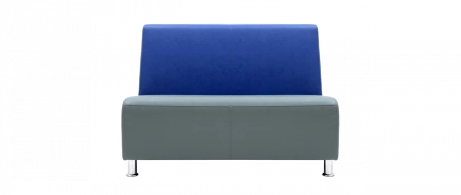 أريكة مزدوجة مدمجة مع مسند ظهر قابل للتعديل - باري M-47