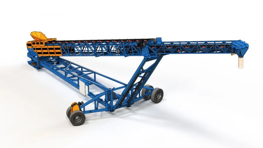 Telescopic Belt Conveyor KLT (KLTТ) for Bulk Materials