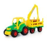 Champion Toy Tractor with Logging Trailer - Model 8229