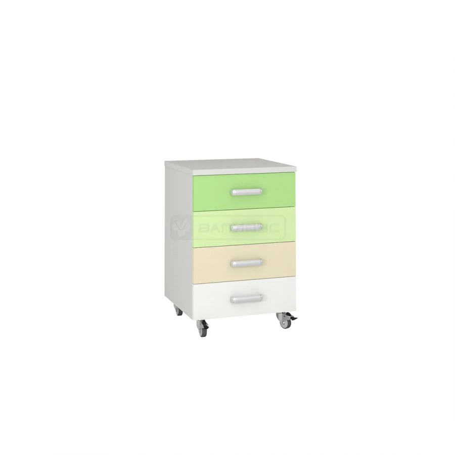 خزانة متنقلة بأربعة أدراج ТП-4СТ