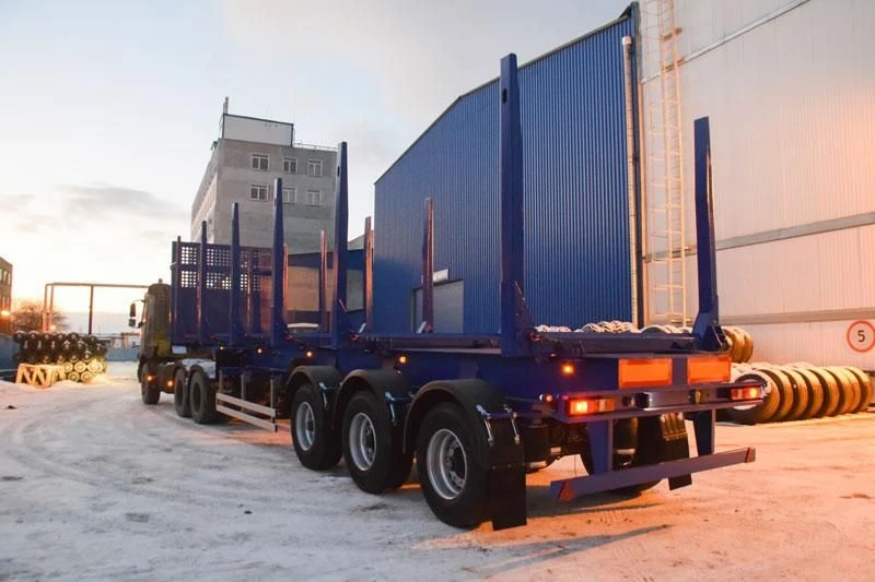 Timber Transport Semi-Trailer UZST 9178-0000030