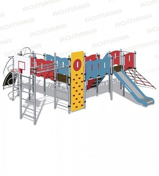 Children's Play Complex for Thematic Games and Physical Development - Romana 101.94.00