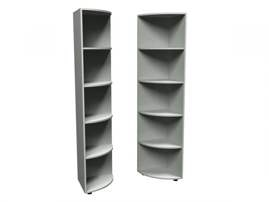 Transitional Corner Cabinet SHU-02n for Document Storage