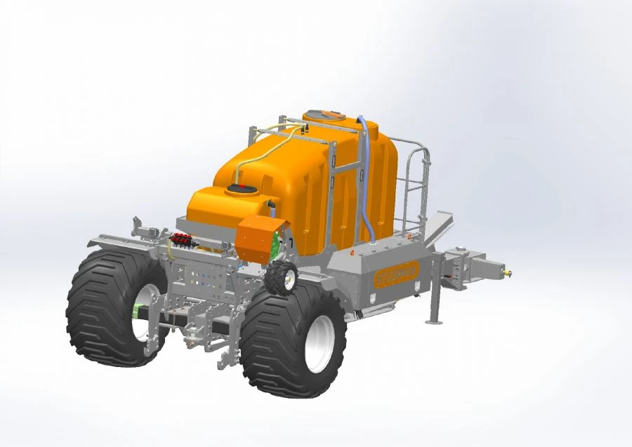 وحدة تطبيق الأسمدة السائلة المتنقلة STUURMAN RONDO 3000WD